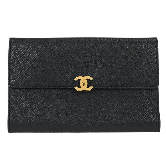 Chanel Black Calfskin Wallet 154068 - Picture 1 of 7